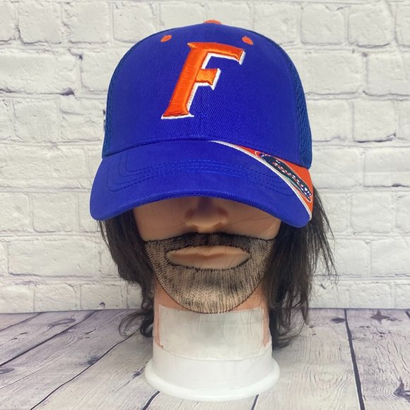 Florida Gators Hat Cap Strap Back Blue Orange NCAA Sports Captivating Headwear - Picture 1 of 12